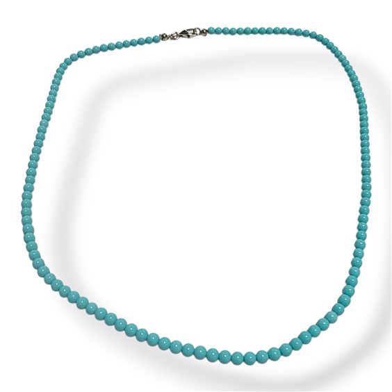Collana Mandile 1922 Pietre e perle in Argento Pasta di turchese 2MCOT2.42 - 2MCOT2.42